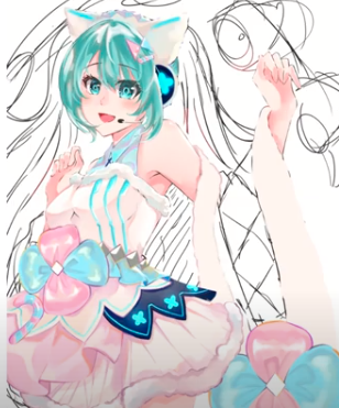 緑川美晴 イラスト