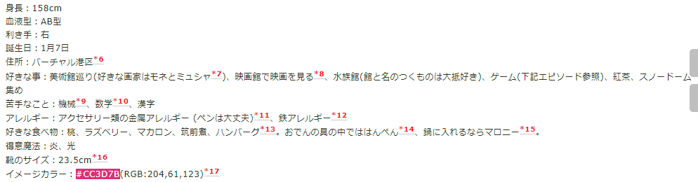 鷹宮リオン プロフィール