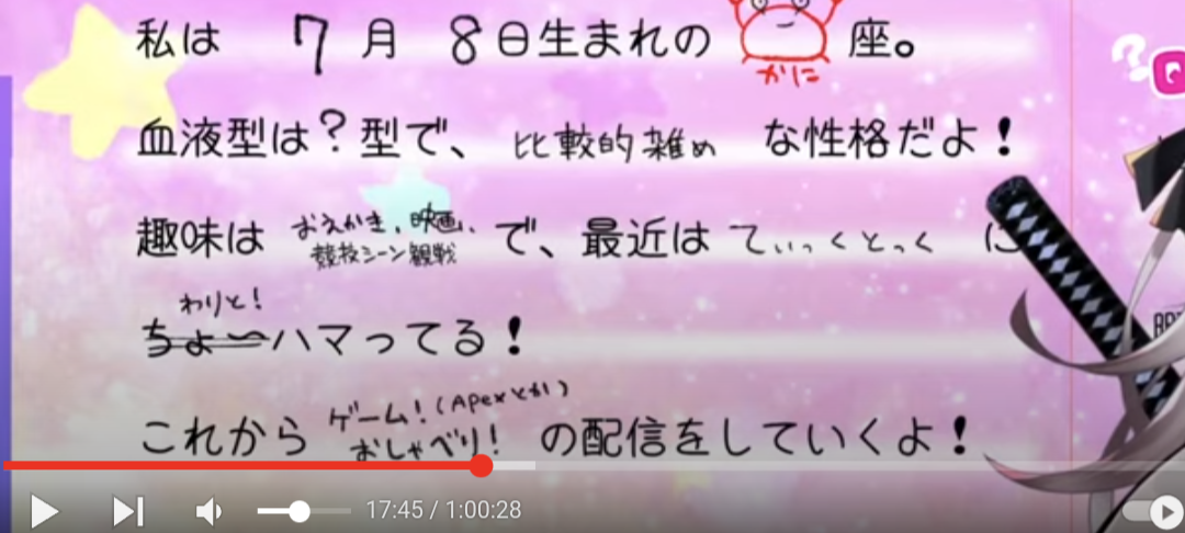 春水レイ,自己紹介,趣味