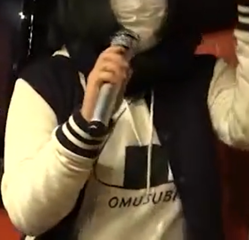 猫又おかゆ,OMUSUBITシャツ