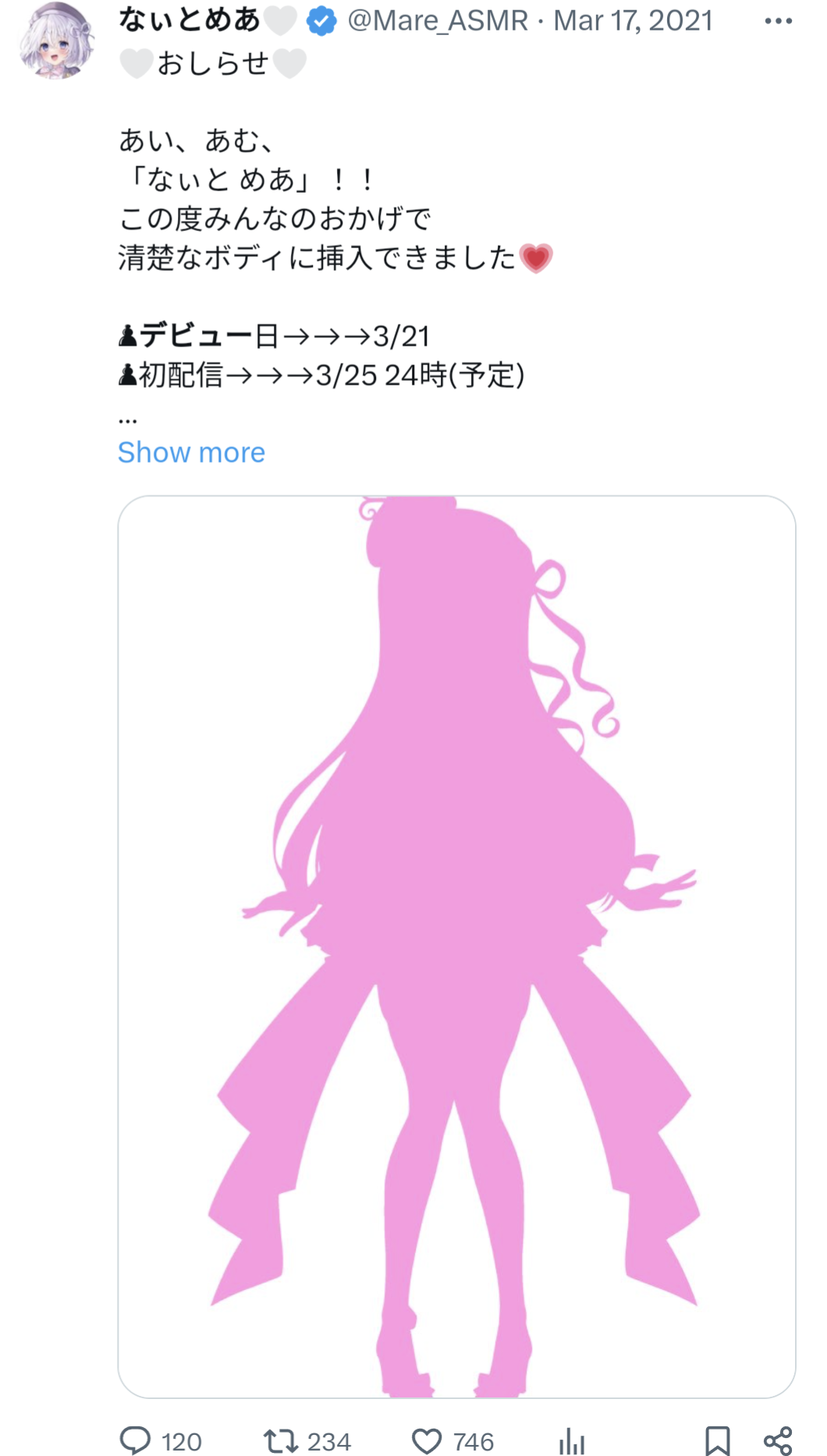 なぃとめあ,デビュー