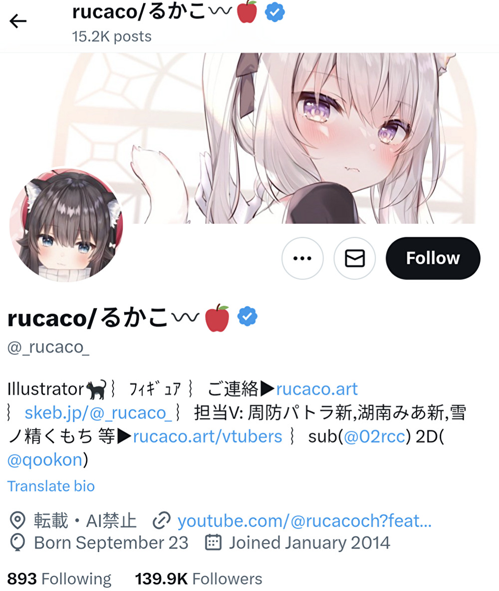 rucaco,イラストレーター